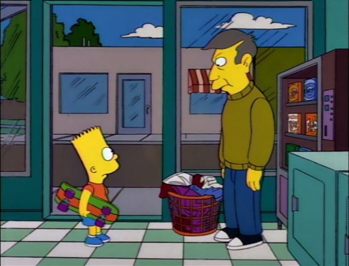 Bart Simpson and Principal Skinner